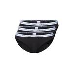 Calvin Klein Underwear Set 3 parov spodnjih hlačk 000QD3588E Črna