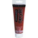 Daler Rowney Akrilna barva Graduate 120 ml, beneško rdeca