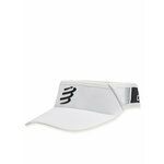 Compressport Športni trak s šiltom Visor Ultralight XHWU3890002 Bela