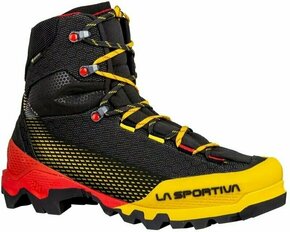 La Sportiva Aequilibrium ST GTX Black/Yellow 42 Moški pohodni čevlji