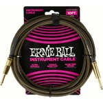 Ernie Ball Braided Instrument Cable Straight/Straight 3 m Ravni - Ravni Instrumentalni kabel