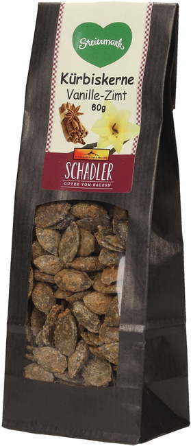 Schadler Bučna semena "Cimet Vanilija" - 60 g