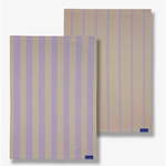 Bombažne kuhinjske krpe v kompletu 2 ks 50x70 cm Stripes – Mette Ditmer Denmark