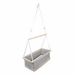 Siva zibelka 90x45 cm Safe asleep – Roba
