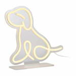 Rumena LED neon svetilka 5 W Sitting Dog – Leitmotiv