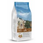 Vincent Diet hrana za pasje mladiče, piščanec, 15 kg