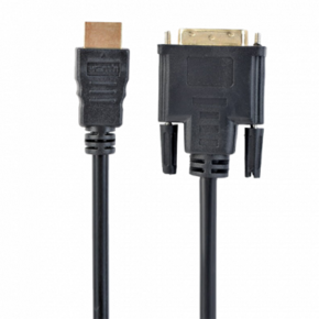Gembird gembird kabel cc-hdmi-dvi-10 (hdmi m - dvi-d m; 3 m; črna barva)