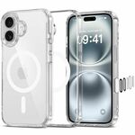 OVITEK ZA IPHONE 16 TECH-PROTECT FLEXAIR HYBRID CC MAGSAFE CLEAR