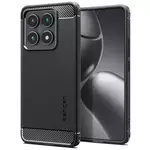 Ovitek Spigen Rugged Armor, matte black - Xiaomi 14T Pro (ACS08858)