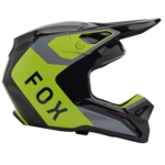 FOX V1 Lean Grey/Yellow S Čelada