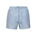 Only & Sons Kratke kopalne hlače 'ONSTED' kraljevo modra / bela