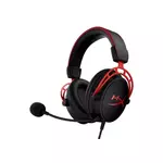 HP HyperX Cloud Alpha gaming slušalke, 3.5 mm/brezžične, rdeča/črna/črno-rdeča, 15dB/mW, mikrofon