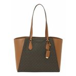 MICHAEL Michael Kors Nakupovalna torba rjava / siva