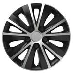 Pokrovi platišč Versaco Rapide Black Silver 16", 4 kosi