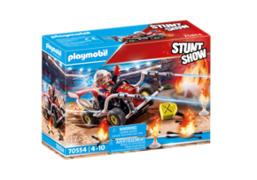 PLAYMOBIL Stuntshow 70554 Stunt show Fire go-kart