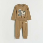 Reserved - Komplet Mickey Mouse - zlato rjava zlato rjava 100% BOMBAŽ 527BF-82X