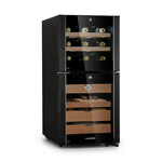 Klarstein El Dorado 89, humidor in hladilnik vina, zaslon na dotik, 89L, LED