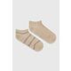 Nogavice Tommy Hilfiger 2-pack ženski, bež barva - bež. Nogavice iz kolekcije Tommy Hilfiger. Model izdelan iz elastičnega materiala. V kompletu sta dva para.