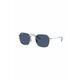 Otroška sončna očala Ray-Ban 0RJ9594S - modra. Otroška sončna očala iz kolekcije Ray-Ban. Model z enobarvnimi stekli in okvirji iz kovine. Ima filter UV 400.