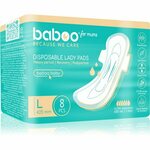 Baboo Postpartum Maternity Pads poporodni vložki za enkratno uporabo velikost L 8 kos