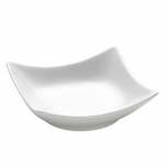 Bela porcelanasta skleda Maxwell &amp; Williams Basic Wave, 10,5 x 10,5 cm