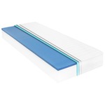 vidaXL Vzmetnica 120x200 cm visco spominska pena 18 cm