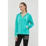 Under Armour Pulover Rival Terry FZ Hoodie-GRN S