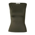 WEEKDAY Top 'Annie' temno zelena 24441774