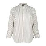 Zizzi Bluza 'MSILLE' siva / bela