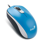 Genius DX-110 žična miška, beli/modri/rdeči/zeleni/črni