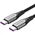Vention kabel usb-c 2.0 do usb-c 5a vention taehd 0,5 m siva
