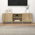Vidaxl TV omarica sonoma hrast 150x30x50 cm konstruiran les