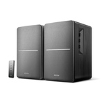 Edifier R1280T zvočniki, 2.0, 21W/42W, brezžični, beli/rjavi