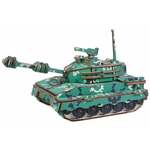 Woodcraft Lesena 3D puzzle Medium tank