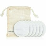 Tweezerman Accessories pralne blazinice za odstranjevanje ličil + etui 6 kos
