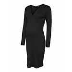 Vero Moda Maternity Obleka 'VMMLavender' črna 8859748