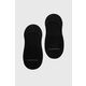 Calvin Klein nogavice (2-pack) - črna. Kratke nogavice iz zbirke Calvin Klein. Model iz elastičnega materiala. Vključena sta dva para
