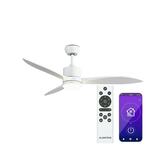 Klarstein Pametni stropni ventilator SkyBreeze Smart, Notranja in zunanja uporaba, Pametno upravljanje, IP44, 40 dB