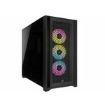 Corsair 5000D RGB Airflow (Black) ohišje, midi, bez napajanja, ATX, mATX, EATX