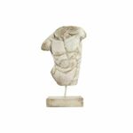 NEW Okrasna Figura DKD Home Decor 40 x 17 x 69 cm Bela Doprsni kip Neoklasičen