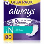 Always Daily Fresh Normal dnevni vložki brez dišav 80 kos