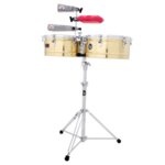 Timbale Prestige Solid Brass Latin Percussion - Timbale s premeroma 14" in 15" (LP1415-B)