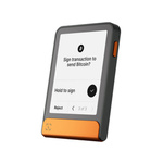 Ledger Flex Bitcoin Orange Crypto Hardware Wallet