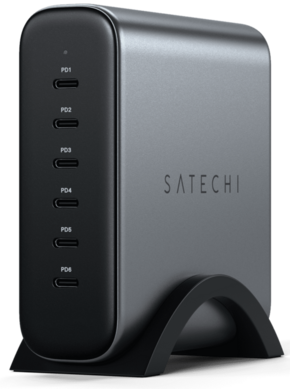 Satechi 200W USB-C 6-Port GaN polnilec (6x USB-C PD)