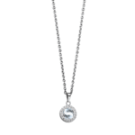 Bering Decent Artic Symphony Clear Crystal Steel Ogrlica 429-17-450