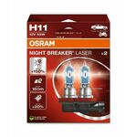 Osram ŽARNICA HALOGEN H11 NIGHT BREAKER LASER 64211NL-2HB 55W PGJ19-2 2HB