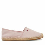 Espadrile Tommy Hilfiger Flag Canvas Espadrille FW0FW08541 Roza