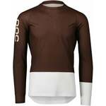 POC MTB Pure LS Jersey Axinite Brown/Hydrogen White L Jersey