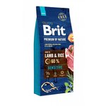 Brit hrana za pse Premium by Nature Sensitive, jagnjetina, 15 kg