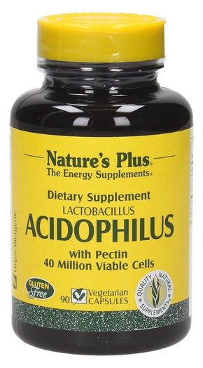 Nature's Plus Acidofilus kapsule - 90 veg. kapsul